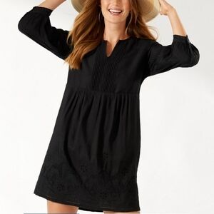 Tommy Bahama Black Midi Dress